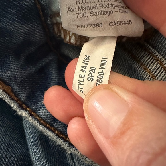 Madewell The Curvy Slim Wide Leg Jeans Size 31 - Picture 6 of 6